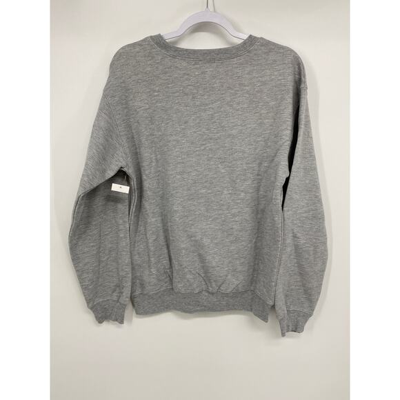 Wound Up Womens News Flash Over You Long Sleeve Crewneck Sweatshirt NEW XS - Picture 7 of 7